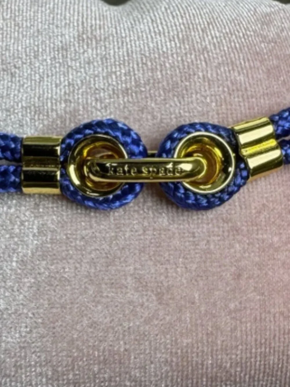 kate spade Know The Ropes cord bracelet EUC - Picture 2 of 5